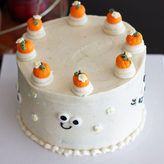 Thumbnail image for Pumpkin Cake with Vanilla Bean Buttercream