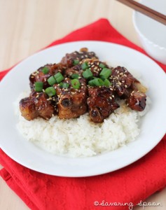 Chinese BBQ pork ribs