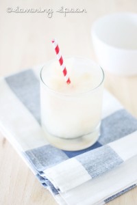 lychee ice cubes | www.savoringspoon.com